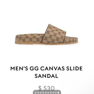Brand new Gucci Slides